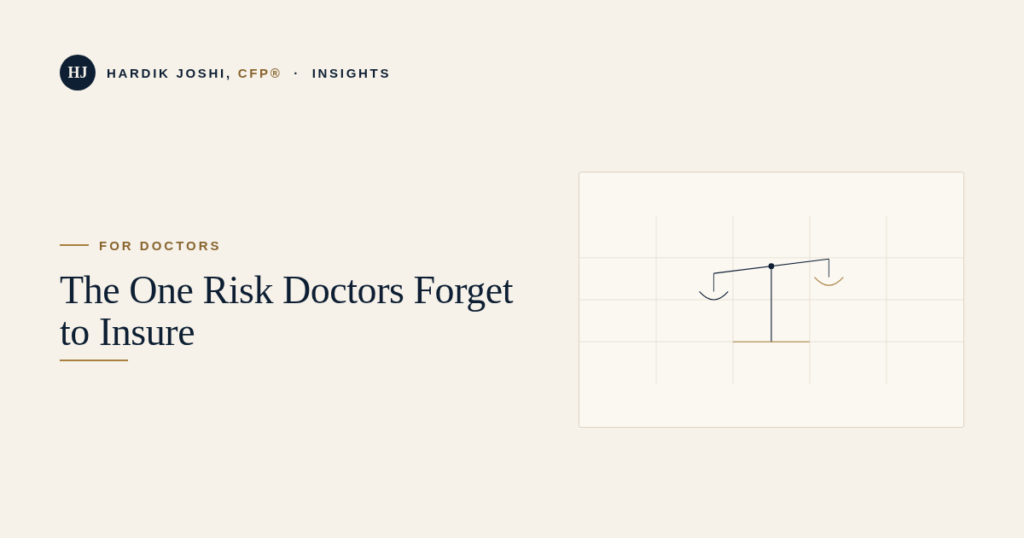 Week the one risk doctors forget to insure